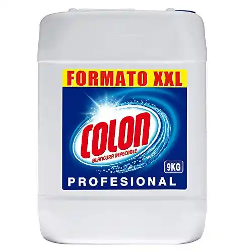 9Kg Detergente para lavadora Colon profesional (134 dosis)