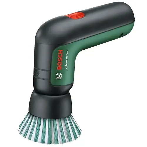 Cepillo de limpieza multifunción Bosch Home and Garden a batería con 4 accesorios
