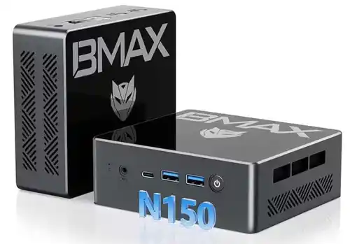 Mini PC BMAX (Intel 13th Gen Twin Lake N150, 16GB RAM DDR4, 512GB SSD, W11)