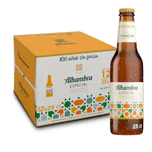 Pack de 12 botellas Alhambra Especial (25 cl)