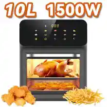 Freidora de aire de gran capacidad de 10L