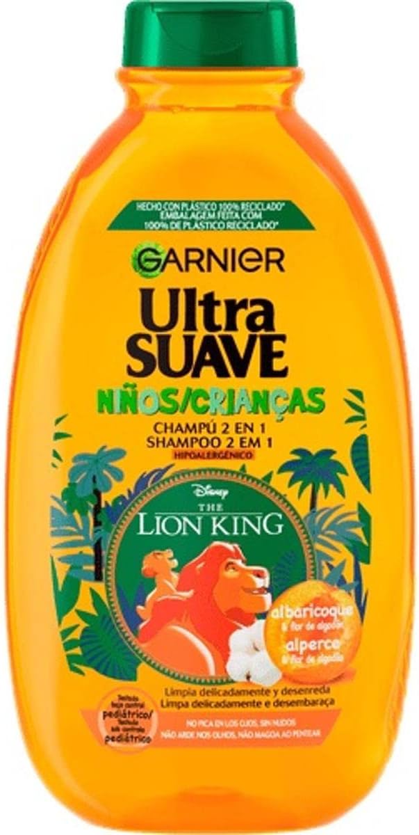 Champú 2 en 1 Garnier Ultra suave Niños 400ml